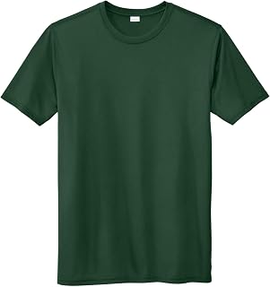 SPORT-TEK Unisex Echo Tee | Athletic Fit T-Shirt for Men & Women, Spring & Summer Gym Fashion, Lightweight Workout Top