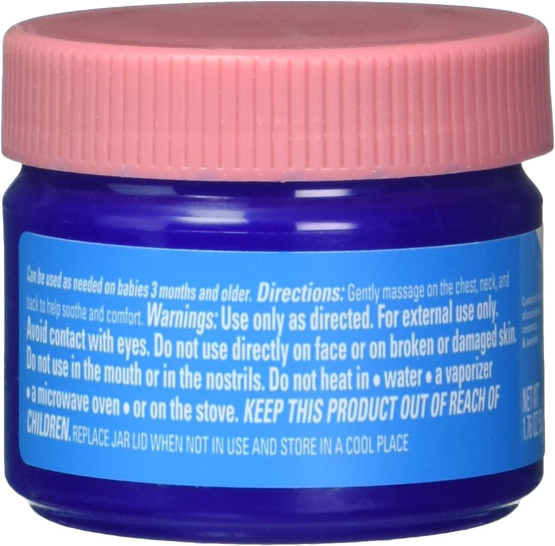 Pack Of 8 - Babyrub Soothing Ointment by Vicks – 1.76 Ounce