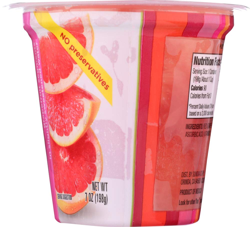 Truefruit Red Grapefruit, 7 Ounce by Sundia – 7 Ounce (Pack of 12), Pack of 12, Model 0202US