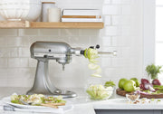 KitchenAid #4086 (Pack of 2) / Spiralizer - 5 Blades / Polished Aluminum Mixer Parts & Accessories