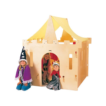 KYDZ King Castle by Jonti-Craft – 60 inches x 57 inches x 70 inches, Wood, Beige, Model 2492JC