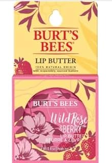 Burt's Bees Lip Butter Wild Rose & Berry 0.4 Oz