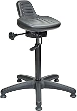 Global Industrial Interion Height Adjustable Ergonomic Sit Stand Stool