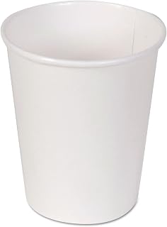 Dixie, 2340W, White, 10 oz., Paper Hot Cup by GP PRO (Georgia-Pacific) (Case of 20 Sleeves, 50 Cups Per Sleeve)