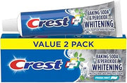 Crest Cavity & Tartar Protection Toothpaste, Whitening Baking Soda & Peroxide,5.7 Ounce (Pack of 2)