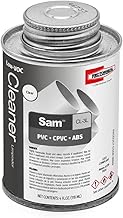 Rectorseal SAM CL-3L 55929 Low VOC Cleaner & Degreaser for Solvent Cement Applications, Plumbing, 1/4 Pint