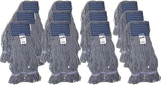 Genuine Joe 5" Headband Earth Mop Refill (Pack of 12)