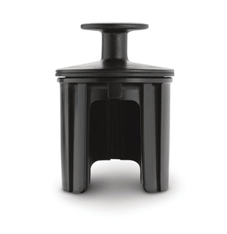 EZ Mount Garbage Disposal Batch Feed Stopper by Waste King – Plastic, Black, Model 1028