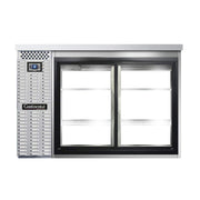 BBC50-SS-SGD-PT Two Section Sliding Glass Door Refrigerated Pass-Thru Back Bar Cooler by Continental Refrigerator – Commercial Grade