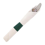 Royal Hunter Green Napkin Bands with Self-Sealing Glue and Bond Paper Construction by AmerCare – Case 20 000, Paper, Green, Pack of 8, Model RNB20MHC-C
