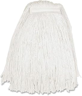 Genuine Joe Z20RAYCT Rayon Cut End Narrow Band Wet Mop, 20oz., 12/CT Natural