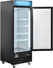 Nexel Merchandiser Display Refrigerator, 23 Cu. Ft. Capacity, 4 Shelves