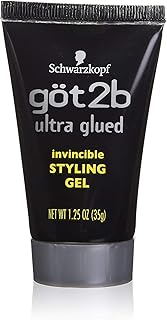 Got2B GOT 2B Ultra Glued Invincible Styling Gel, 1.25 Ounce