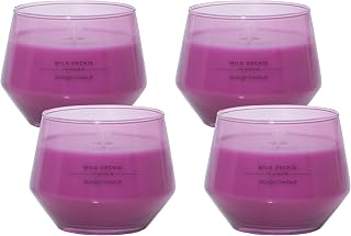Yankee Candle Studio Medium Candle, Wild Orchid, 10 oz, 4-Pack