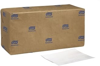 Tork D802A Advanced Luxri 17 Single-Ply Dispenser Napkin, White