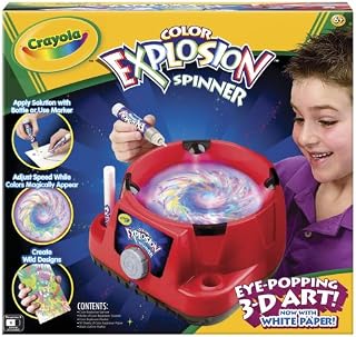 Crayola Color Explosion Spinner - Red