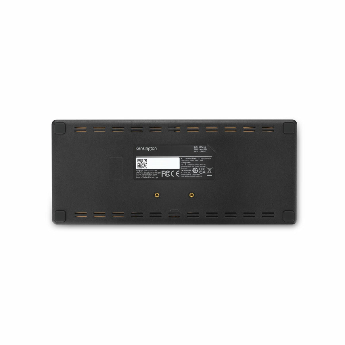 Docking Stations by Kensington – One Size, blackone, Model K33603EU