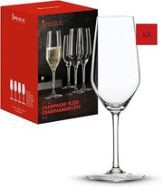 Spiegelau Style Sparkling Wine Glasses (Set of 4), Clear