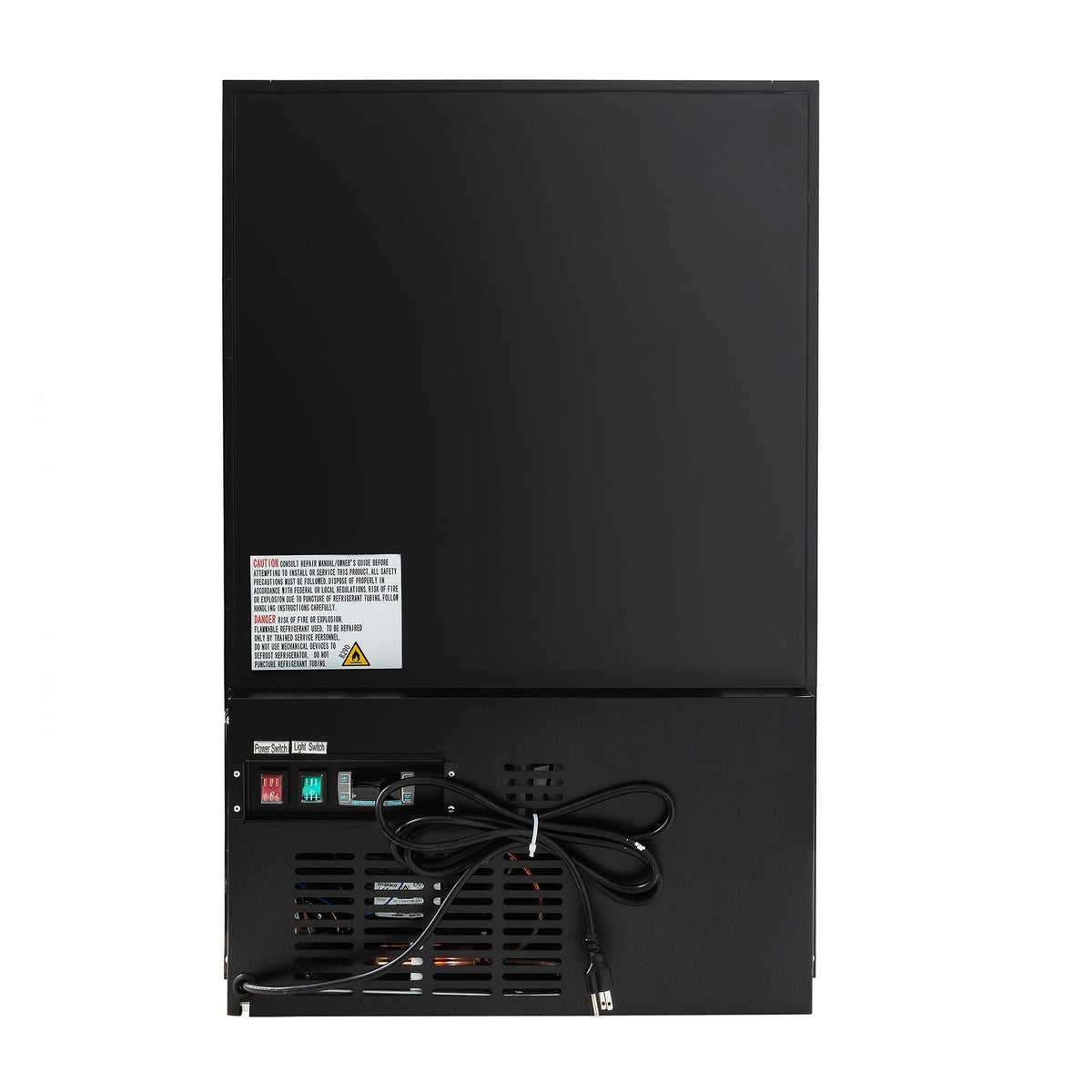 24 3/8" Countertop Refrigerated Merchandiser by MOTAK – 27.17x27.95x44.49, steel, aluminum, stainless steel, PVC, Black, Model MCM7-X