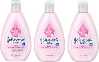 Johnson & Johnson Johnson's Baby Lotion Travel Size 1.7 oz (50ml) - Pack of 3