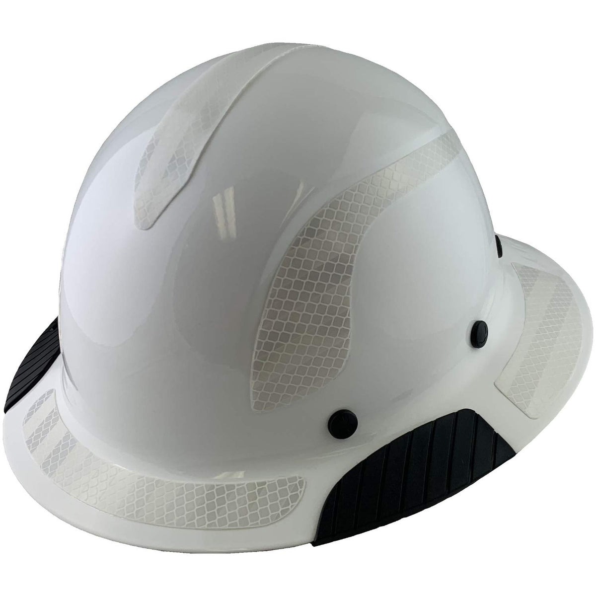 Safety DAX Reflective Decals - White Medium by LIFT – One Size, Microprismatic vinyl, White, Model HDRD-20WH