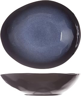 Cosy & Trendy Oval Soup Plate Sapphire Blue 19.5 x 16.5 cm Set of 4