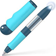Schneider Base Senso 188733 Rollerball Pen for Beginners to Write Right and Left Handed Blue Turquoise