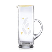 Lenox Holiday Gold Pitcher, 48 Ounces, Clear Glass