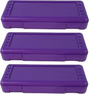 Ruler Box, Purple, Pack of 3