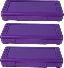 Ruler Box, Purple, Pack of 3