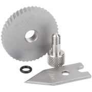 Manual, Quick Change, can Opener, with Knife and Gear Replacement kit, Model U-12 by Edlund – Medium, Stainless Steel, Silver, Model 14108