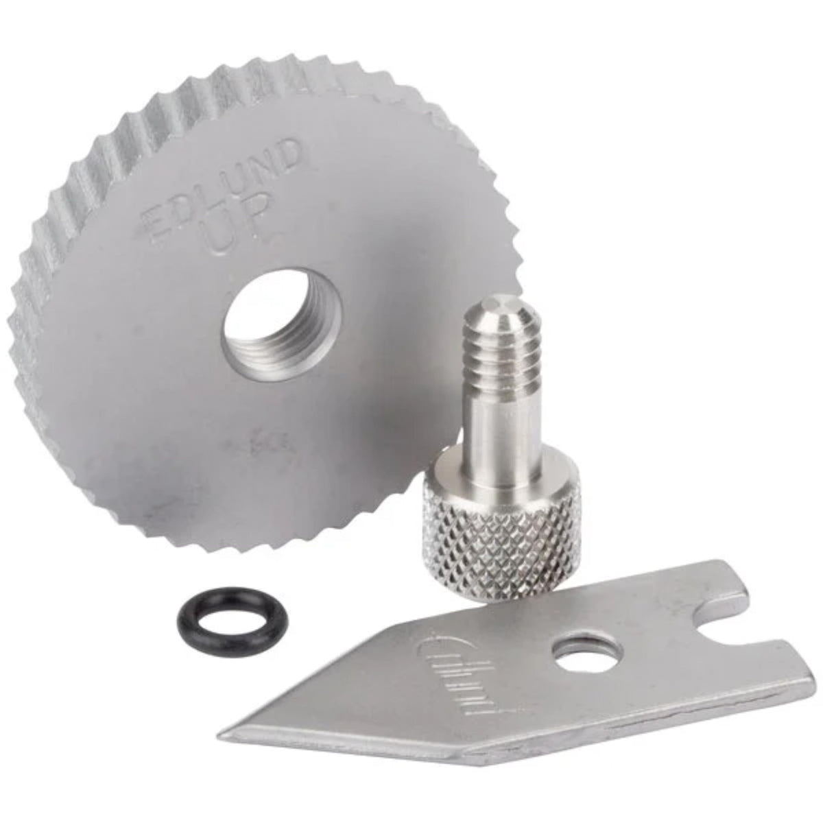 Manual, Quick Change, can Opener, with Knife and Gear Replacement kit, Model U-12 by Edlund – Medium, Stainless Steel, Silver, Model 14108