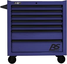 Homak RS Pro, 36in. 7 Drawer Rolling Cabinet Cart, 39in. x 36in., Model# BL04036070