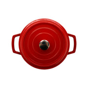 GET 0.25 Quart / Round / Red / White Dutch Ovens