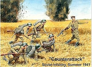 Masterbox COUNTERATTACK, Soviet Infantry, Summer 1941 WWII 1/35 Master Box 3563