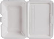 DART 1-Compartment Foam Container 100 / Bag with Removable Hinged Lid