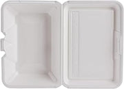 1-Compartment Foam Container 100 / Bag with Removable Hinged Lid
