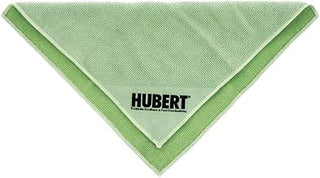 HUBERT Scrubbing Cloth Green Microfiber - 12" L x 12" W, 12 per Pack