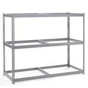 Wide Span Rack 72Wx36Dx96H by Global Industrial – Alloy Steel, Grey, Model 716667