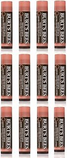 Burt's Bees Zinnia 100% Natural Tinted Lip Lip Balm .15oz - 12 Count Value Pack