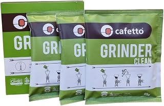 Cafetto Grinder Clean 100% Natural Coffee Grinder Cleaner, 3 x 45g