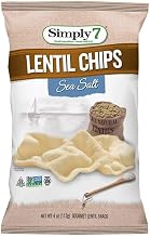Simply 7 Sea Salt Lentil Chips, 4 Ounce -- 12 per case.
