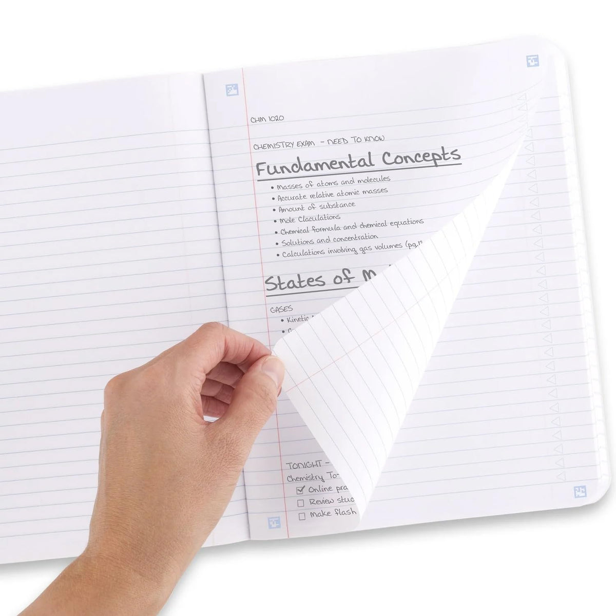 COLLEGE Ruled Composition Books + Study App by Five Star – Model WRCB