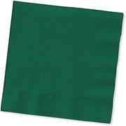Creative Converting Hunter Green Luncheon Napkin, 2 Ply, Solid (150 Count)