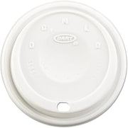 DART DCC16EL - Cappuccino Dome Sipper Lids, Fits 12-24oz Cups, White