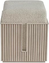 Universal Furniture Avaline Carmen Bunching Stool in Gray