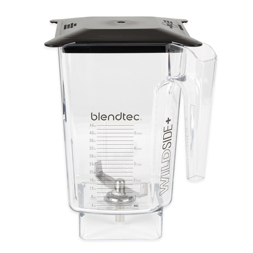 90-oz WildSide™ Jar w/Black Gripper Lid & 3" Wingtip Blade - Tritan by Blendtec Commercial – Commercial Grade
