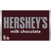 HERSHEY'S Milk Chocolate / 80 Ounce (Pack of 1) / Brown Candy & Chocolate Bars