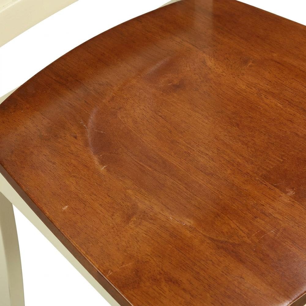 Solid Wood Dining Chairs Set of by Furnifact – Wood, & Brown, Pack of 2