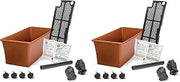 EarthBox Garden Kit,Terracotta (Pack of 2, Standard)